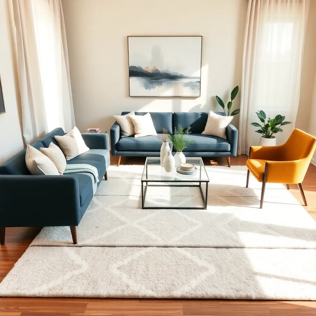 Use Area Rugs for Definition