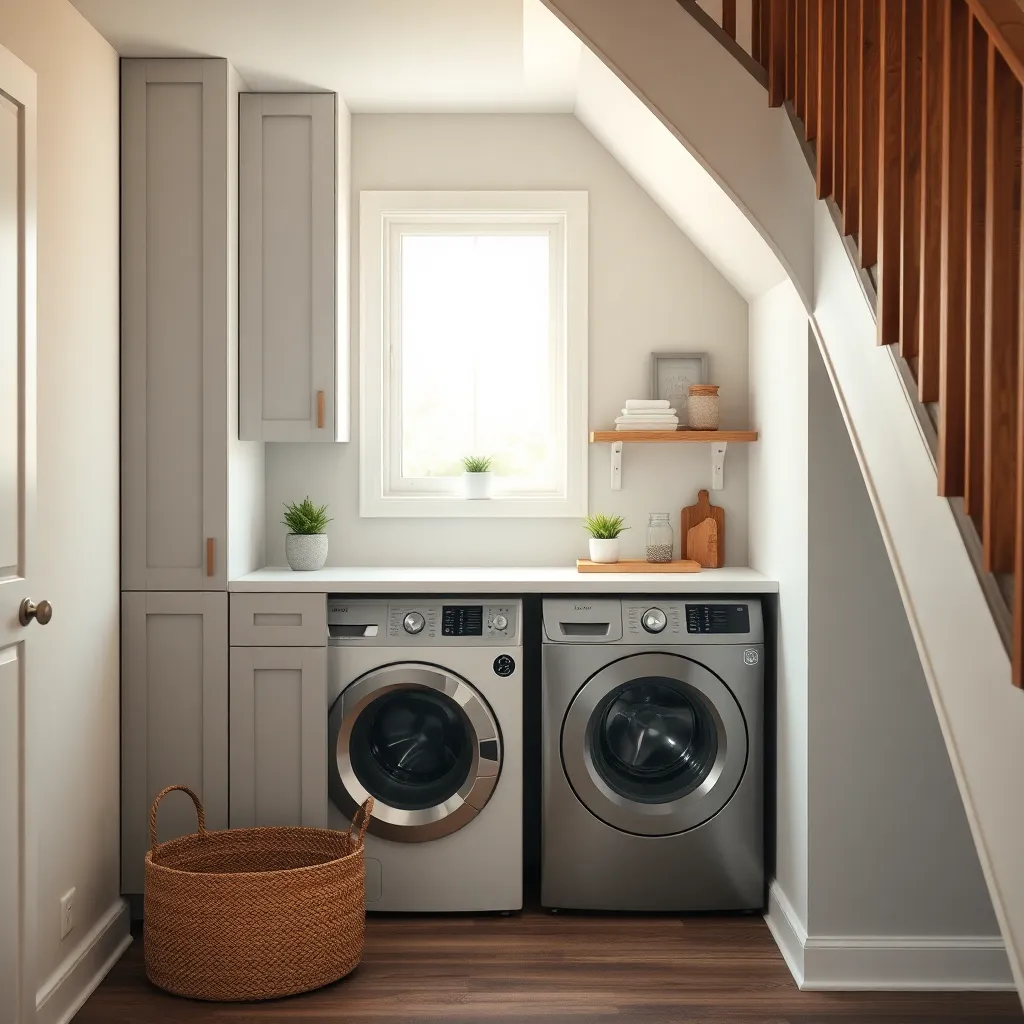 Hidden Laundry Station (Concealed Cleaning Hub)