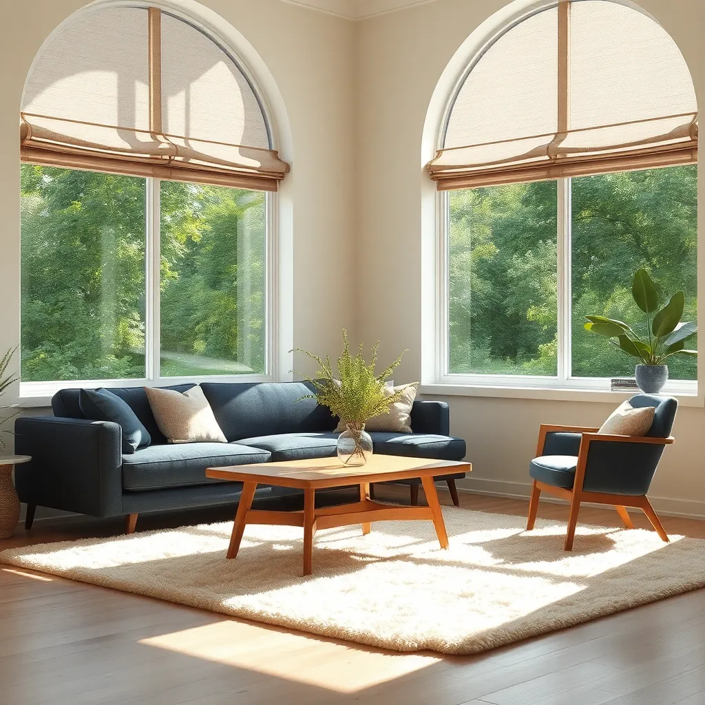 Enhancing Windows with Roman Shades