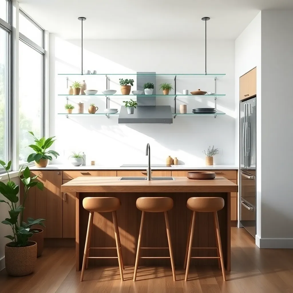 Transparent Shelves (Illusion of Space)