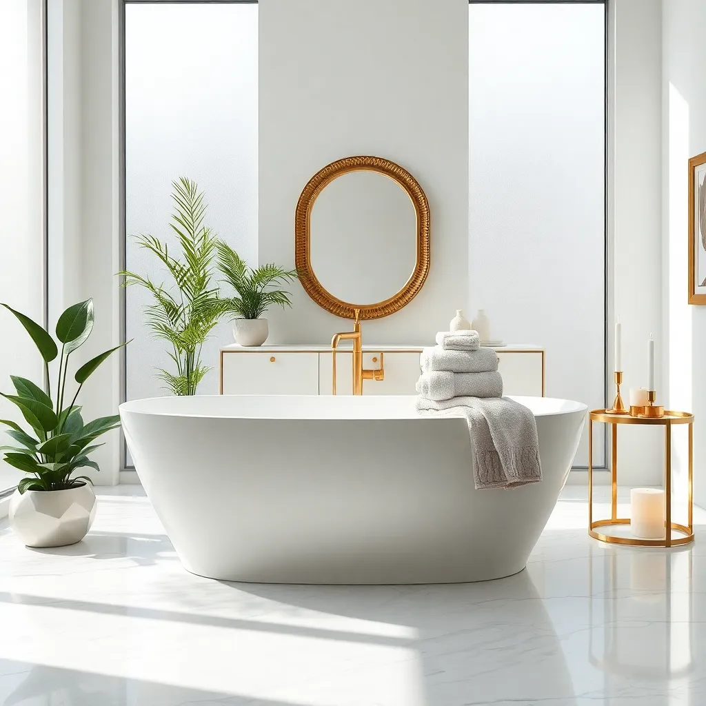 Adding Glamorous Freestanding Tubs