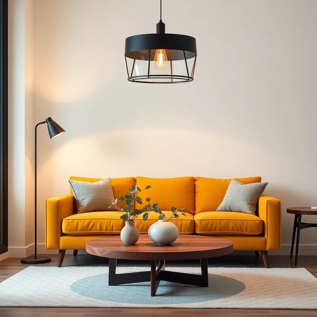 Pairing Retro and Minimalist Lighting