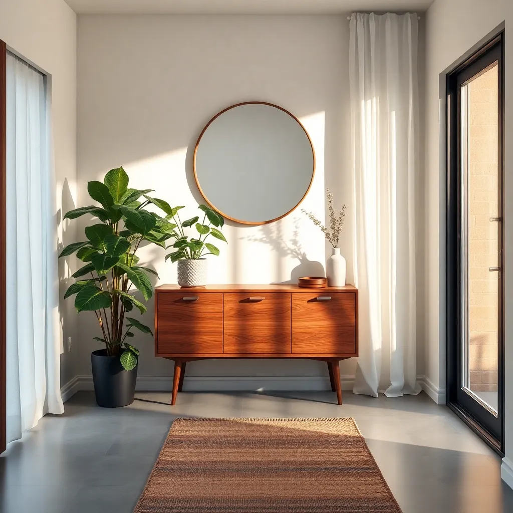 Enhance Entryway with Plants
