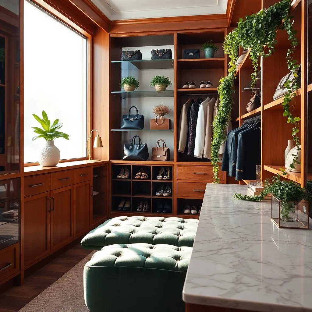 Adding Greenery for a Fresh Touch