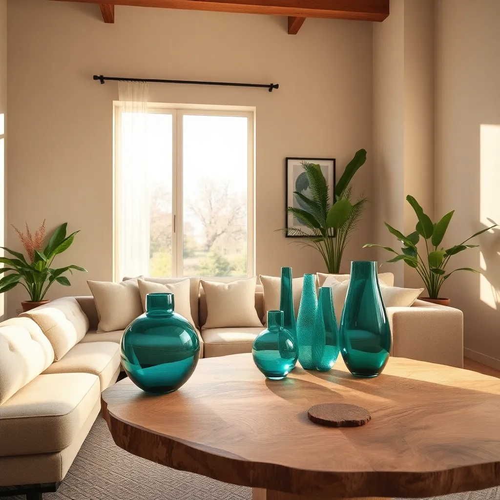Incorporate Recycled Glass Accents