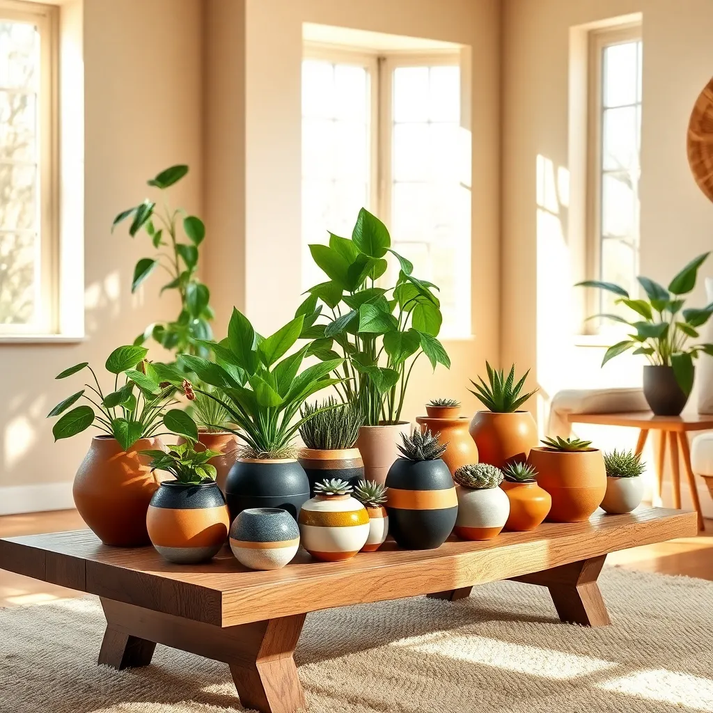 Mix Pot Textures and Colors