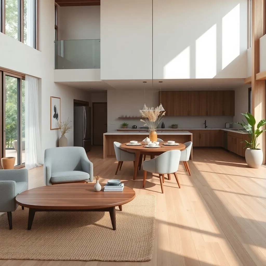 Open Floor Plans (Fluid Space Utilization)