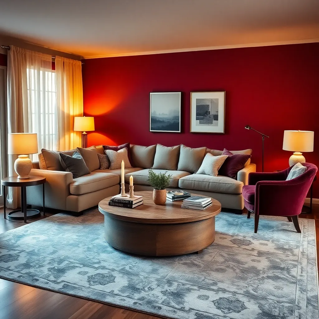 Burgundy & Soft Taupe (Classic Comfort)