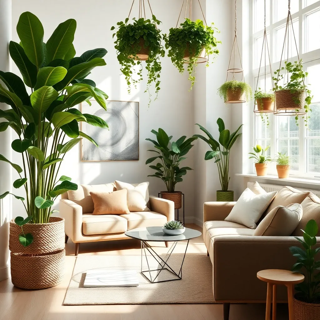 Use Plants as Room Dividers