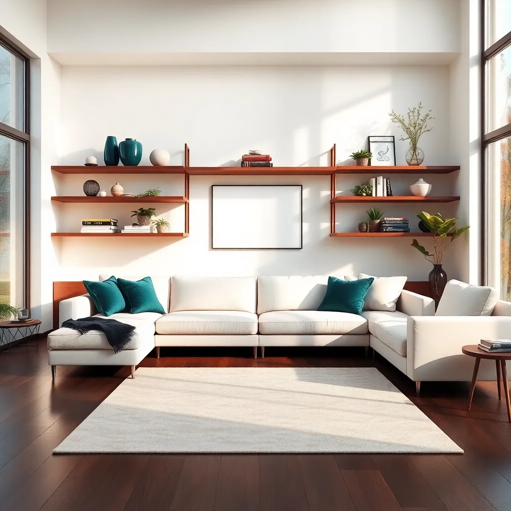 Floating Shelf Variations (Modern Elegance)