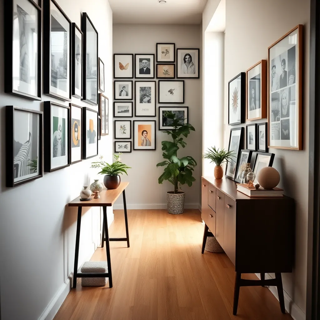 Incorporate Gallery-Style Picture Frames