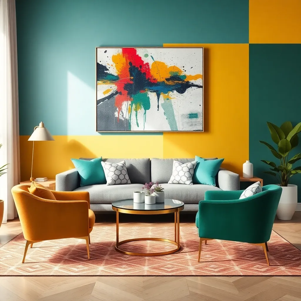 Incorporate Colorful Artwork