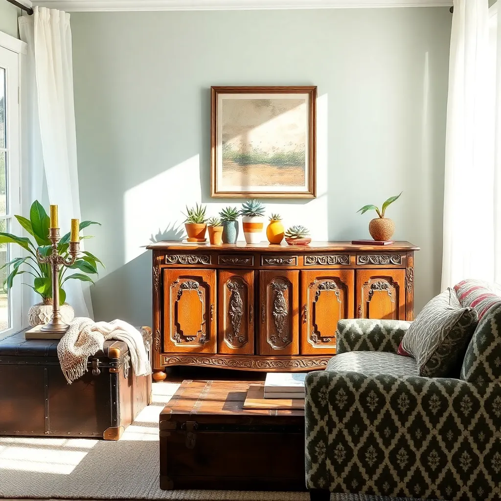 Repurposing Antique Furniture Creatively