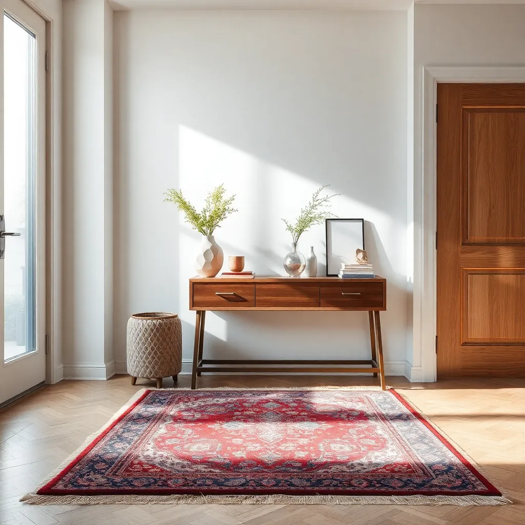 Layering Rugs for Depth