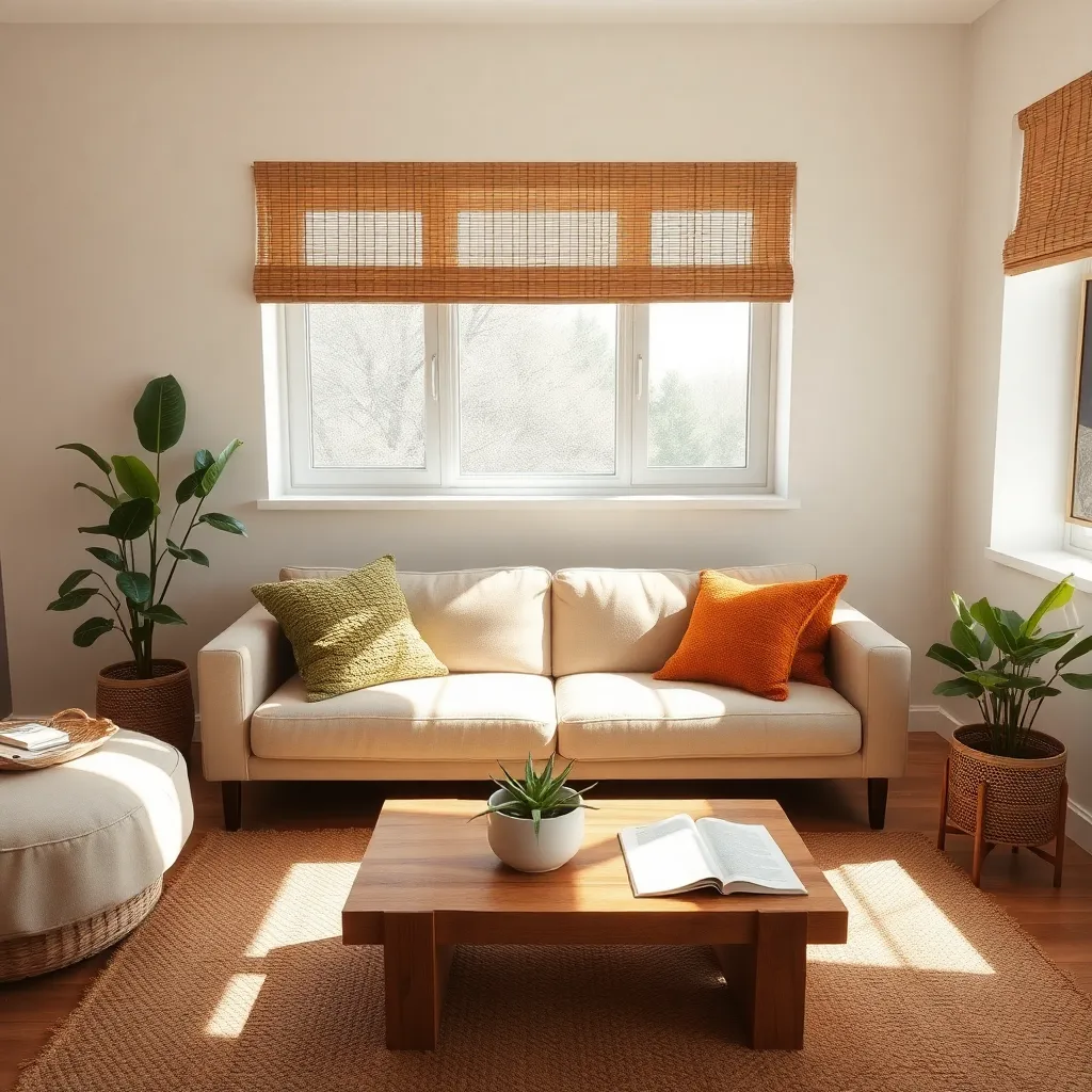 Eco-Friendly Bamboo Blinds (Sustainable Style)
