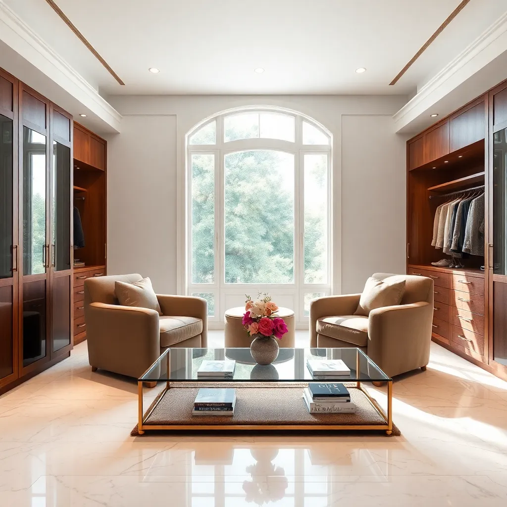 Integrated Seating Area (Comfort and Convenience)