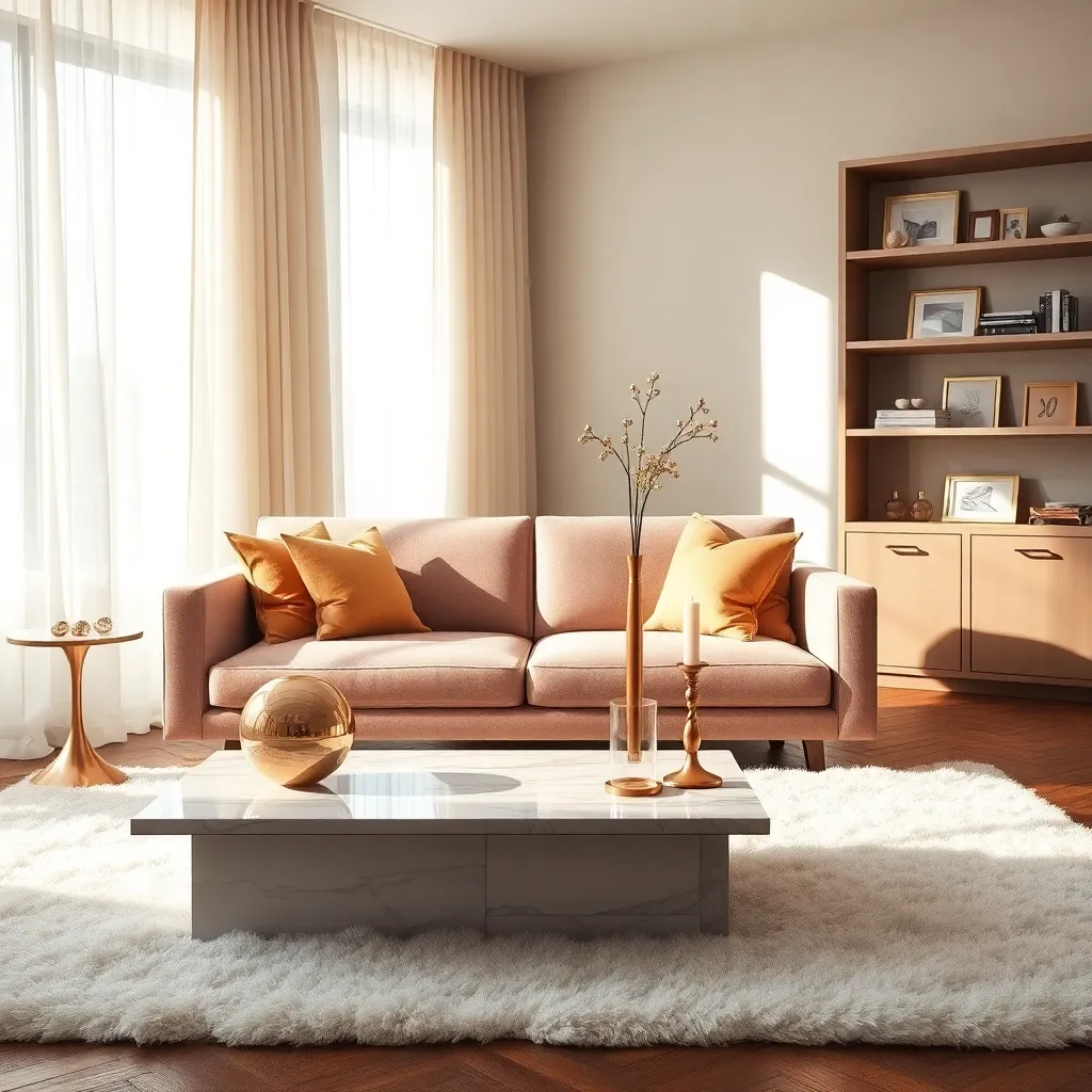 Incorporating Luxe Metallic Accents