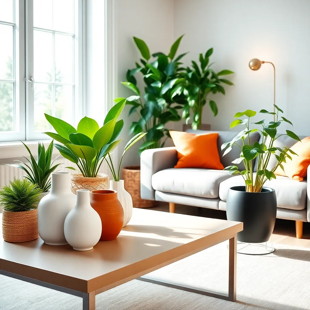 Choose Complementary Plant Containers