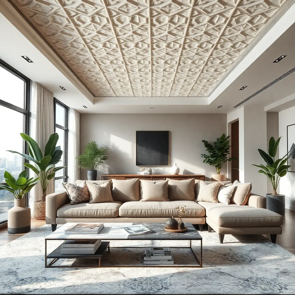 Textured Ceiling Panel Innovations