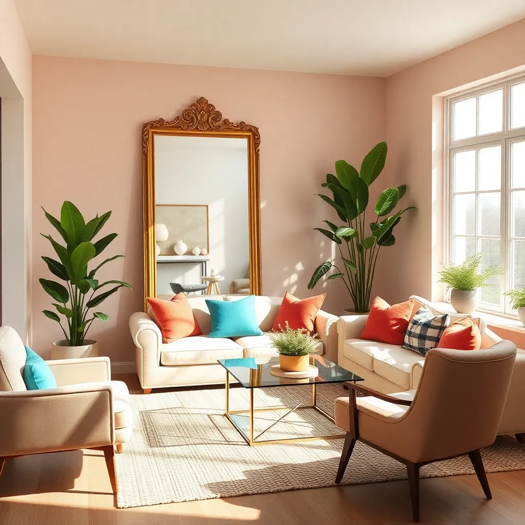 Place Mirrors to Expand Space