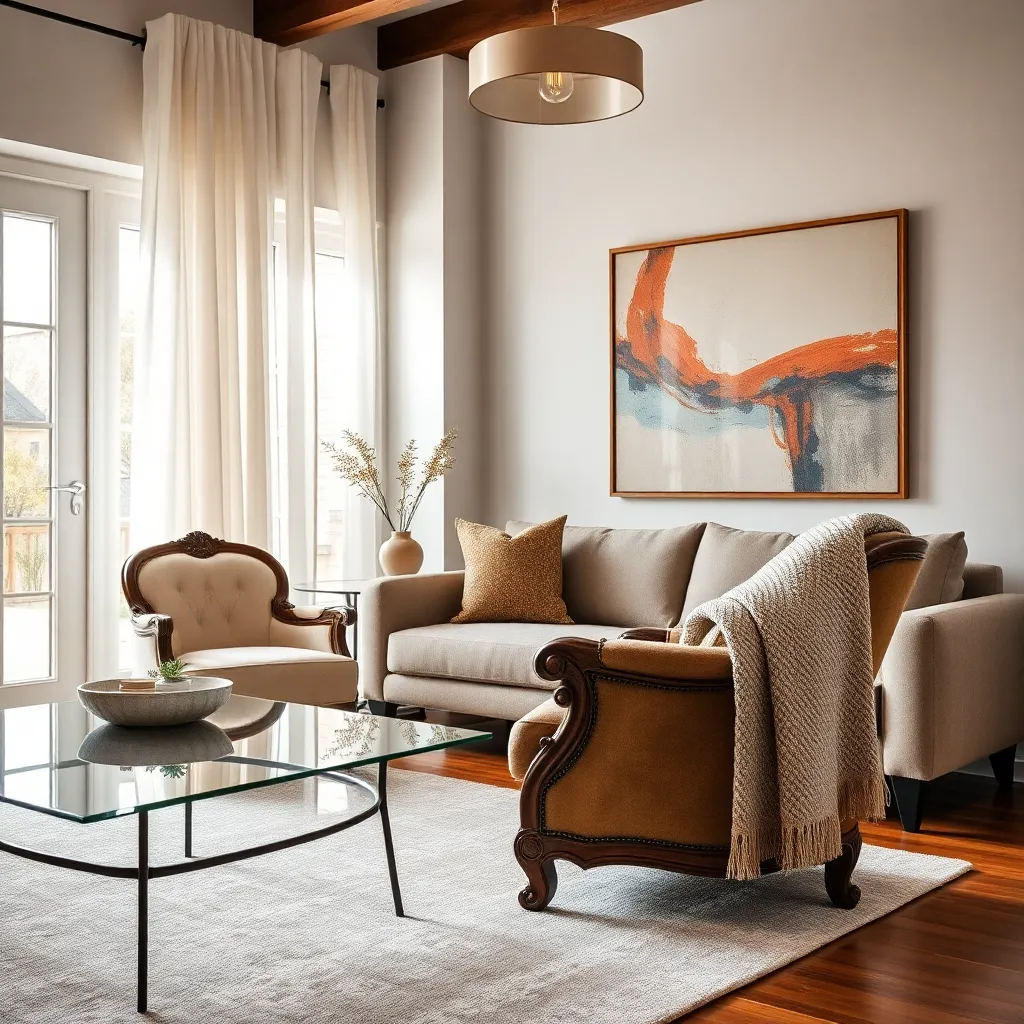 Mixing Antique and Modern Furniture