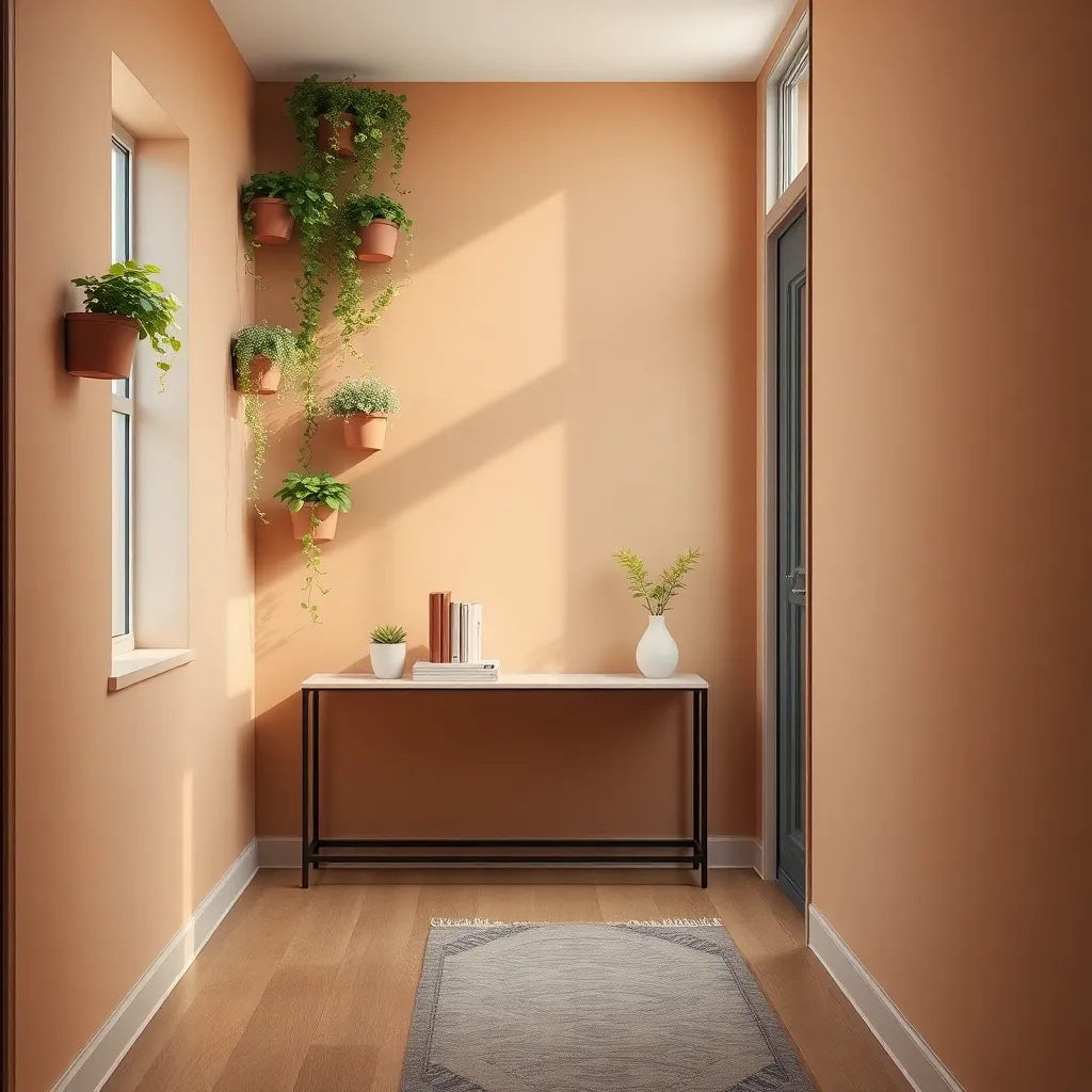 Incorporate Wall-Mounted Planters