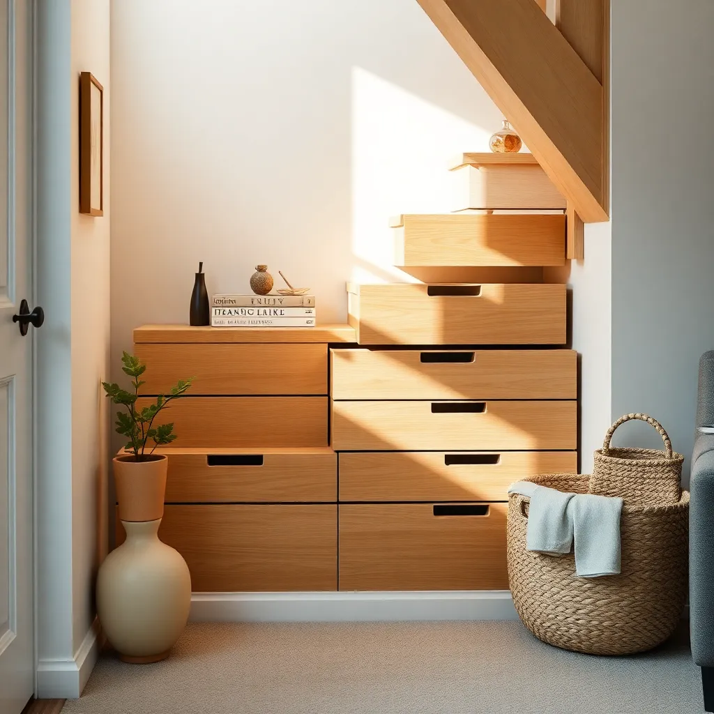 Pull-Out Drawers (Maximized Space Utilization)
