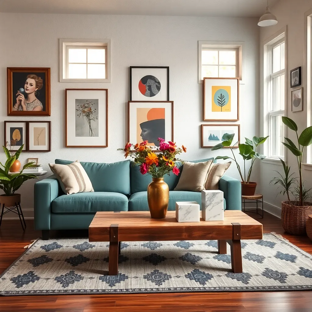 Crafting a Cohesive Eclectic Space