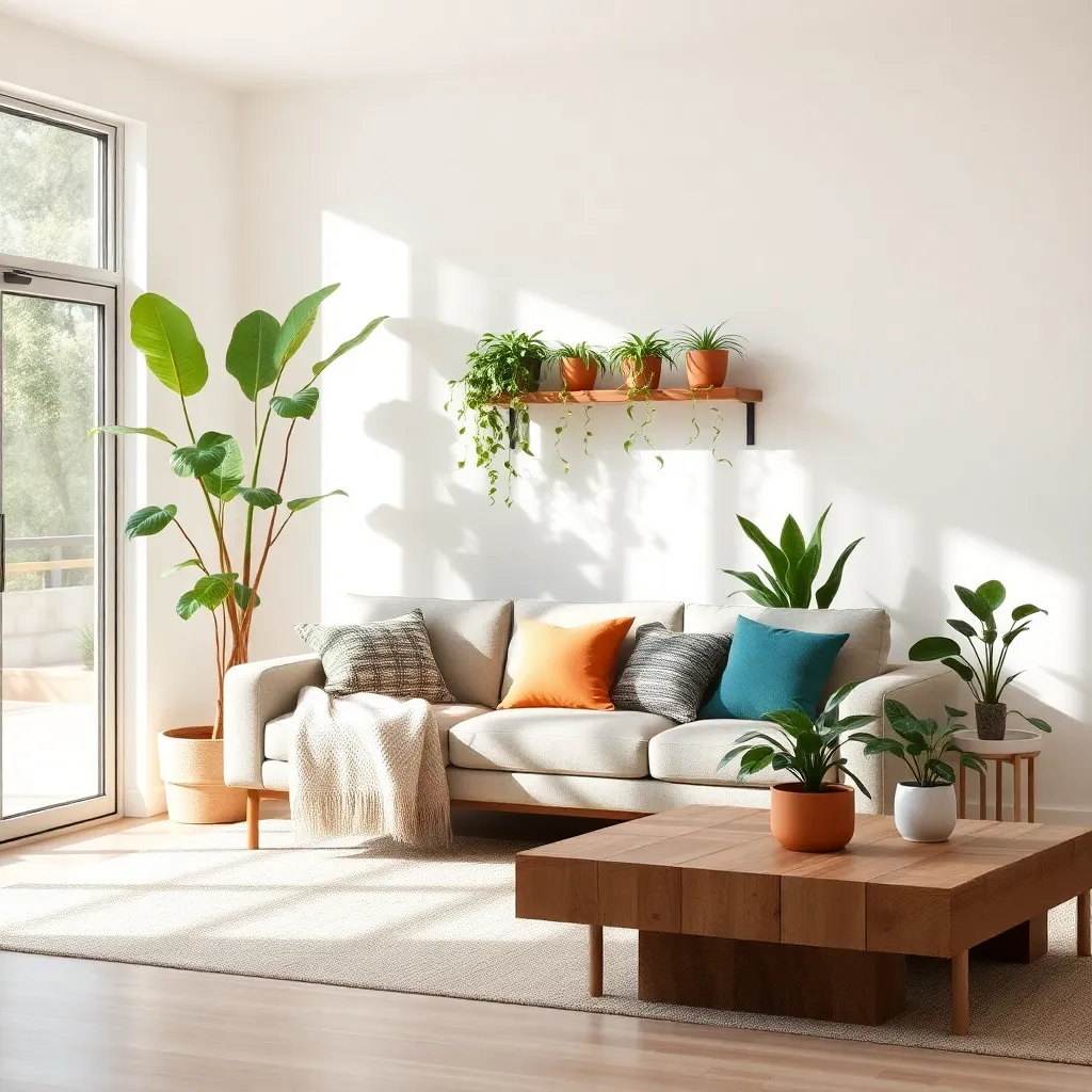 Decorate with Potted Indoor Plants