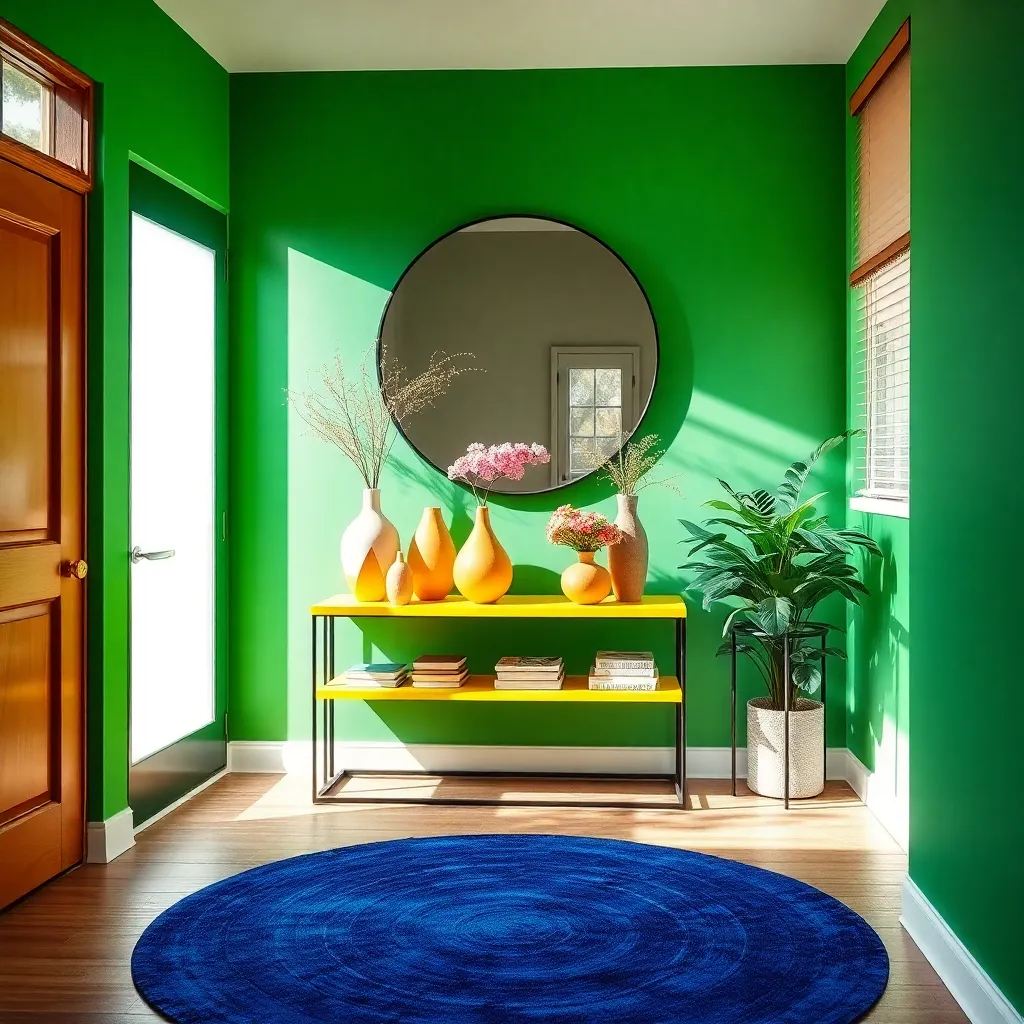 Welcoming with Bold Colors