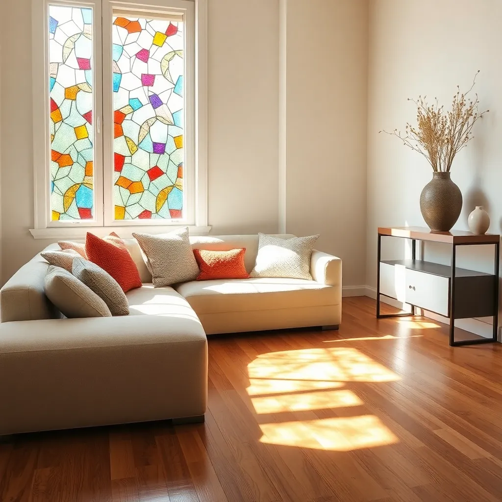 Custom Stained Glass Inserts (Artistic Color Play)