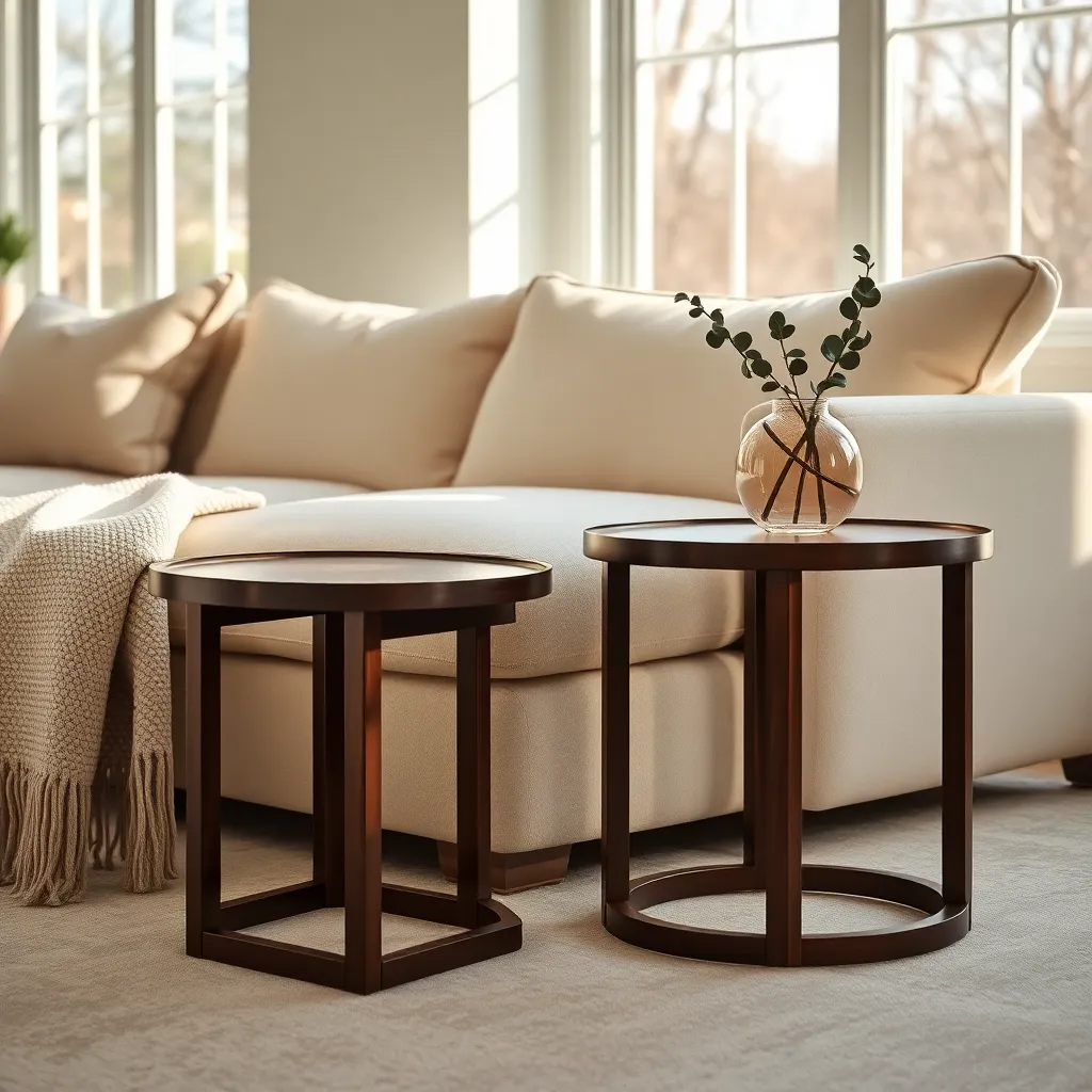 Incorporate Nesting Side Tables