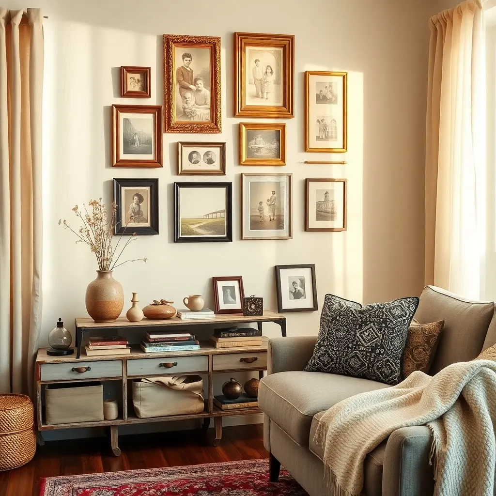 Creating Nostalgic Gallery Walls