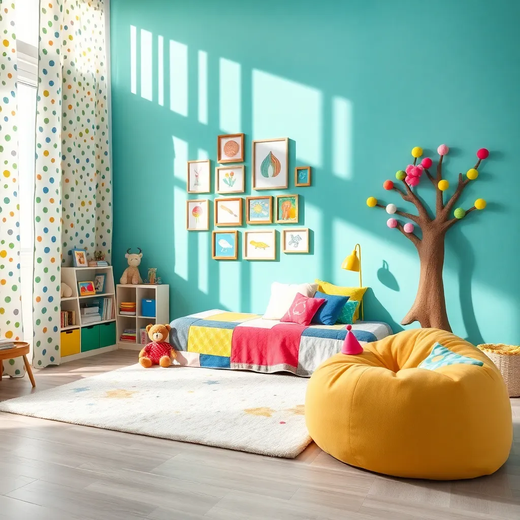 Incorporate Bold Color Accents