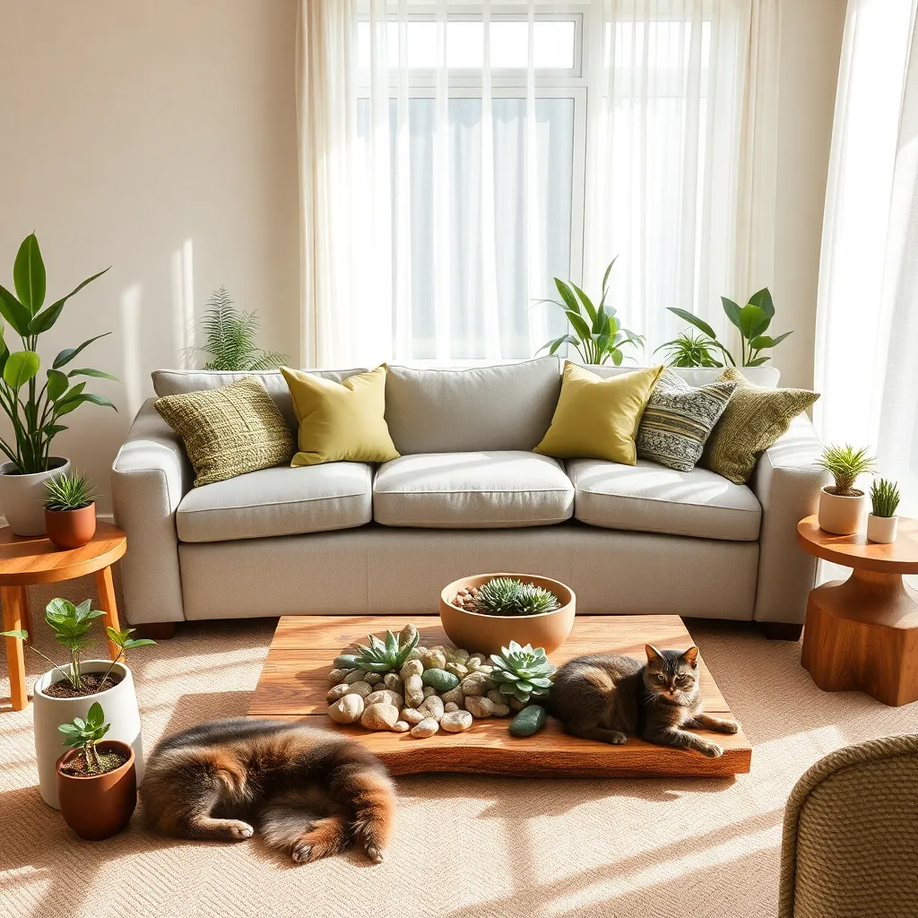 Integrating Pet-Safe Plants and Decor