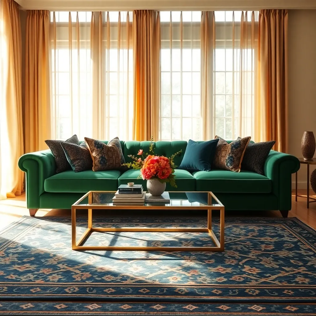 Incorporate Luxurious Textiles