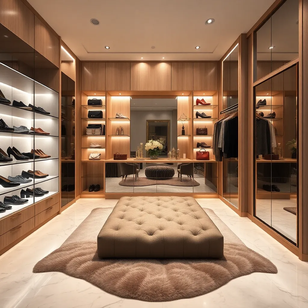 Showcasing Designer Footwear and Bags