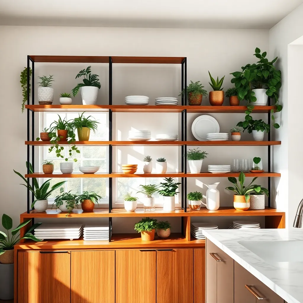 Incorporate Plants for Freshness