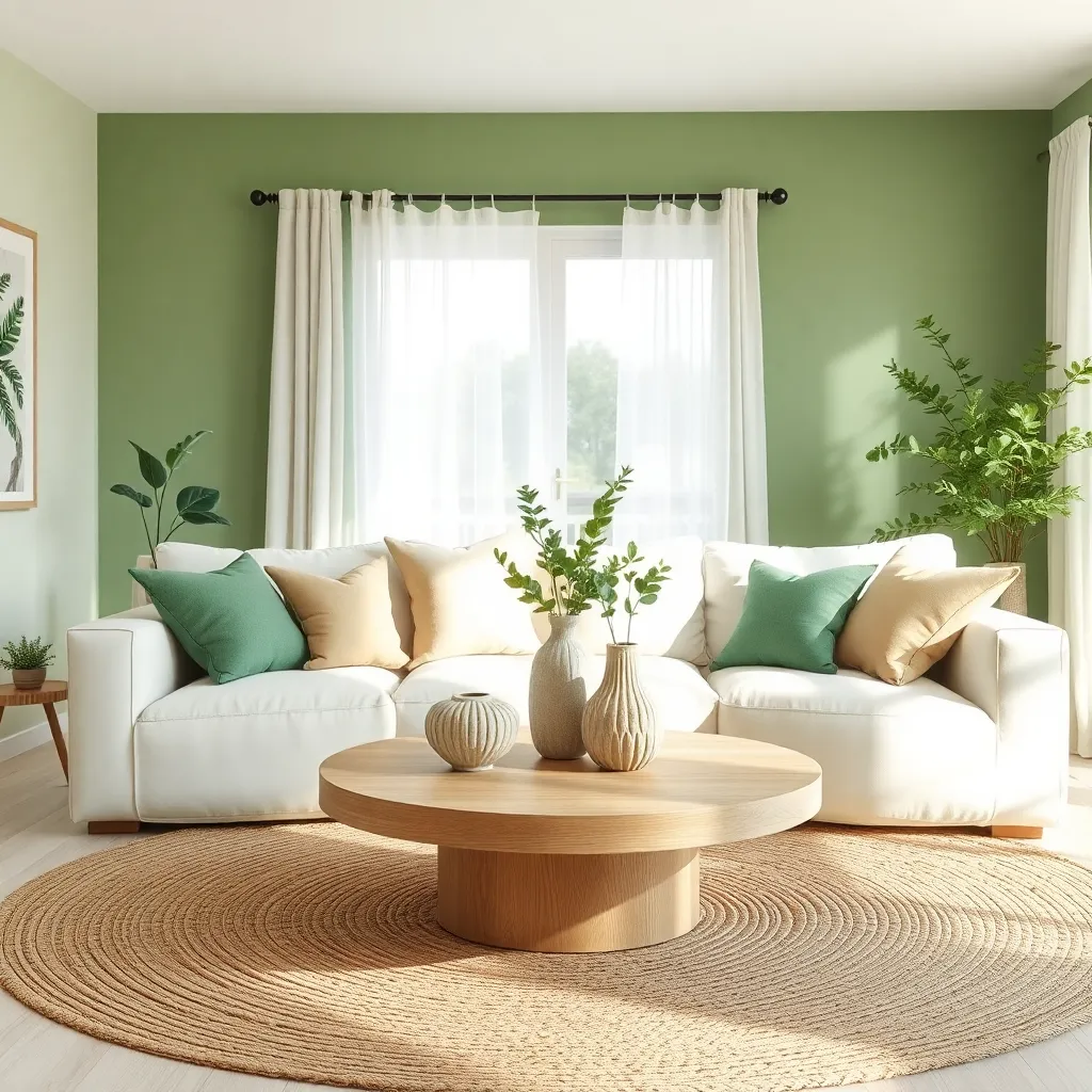 Incorporating Soothing Green Hues