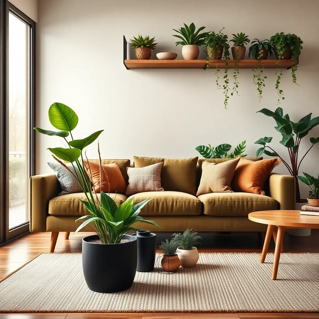 Layer Different Plant Heights