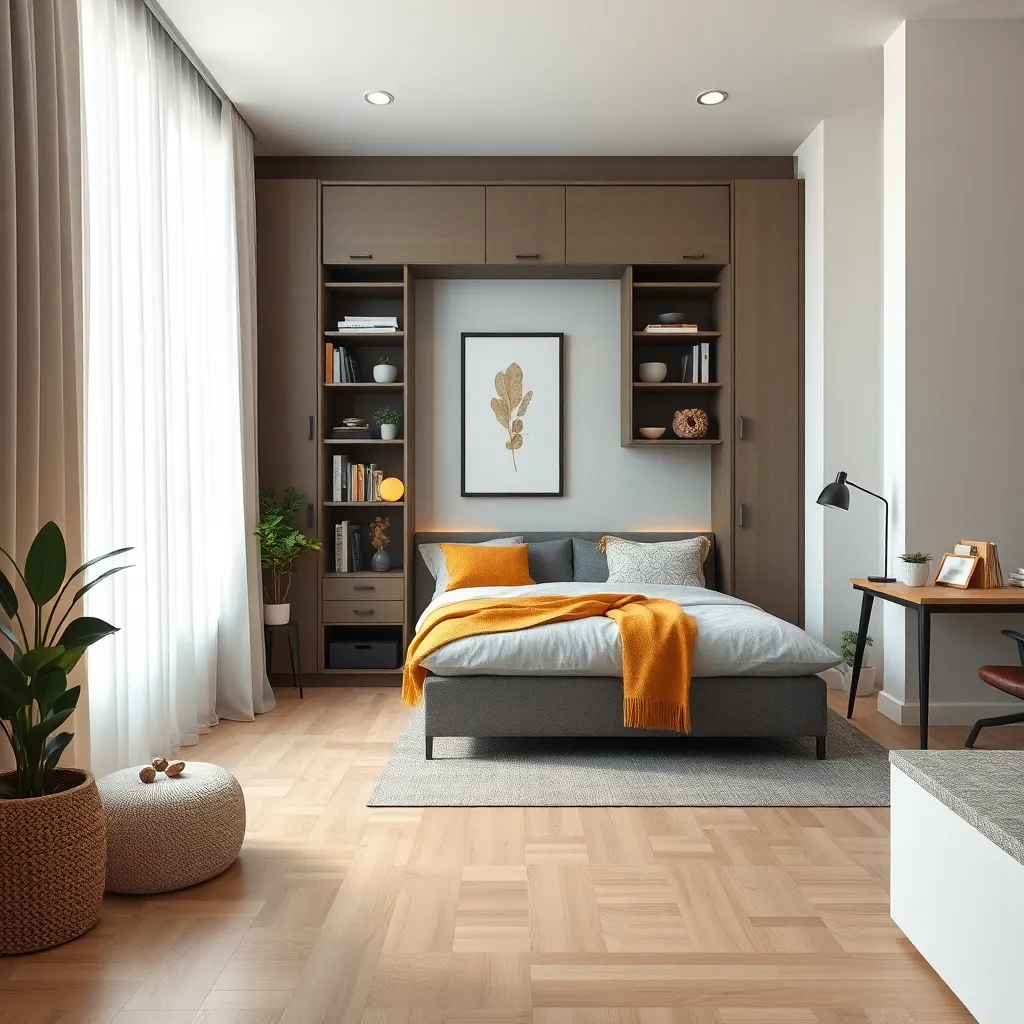Adopt Murphy Beds with Shelving