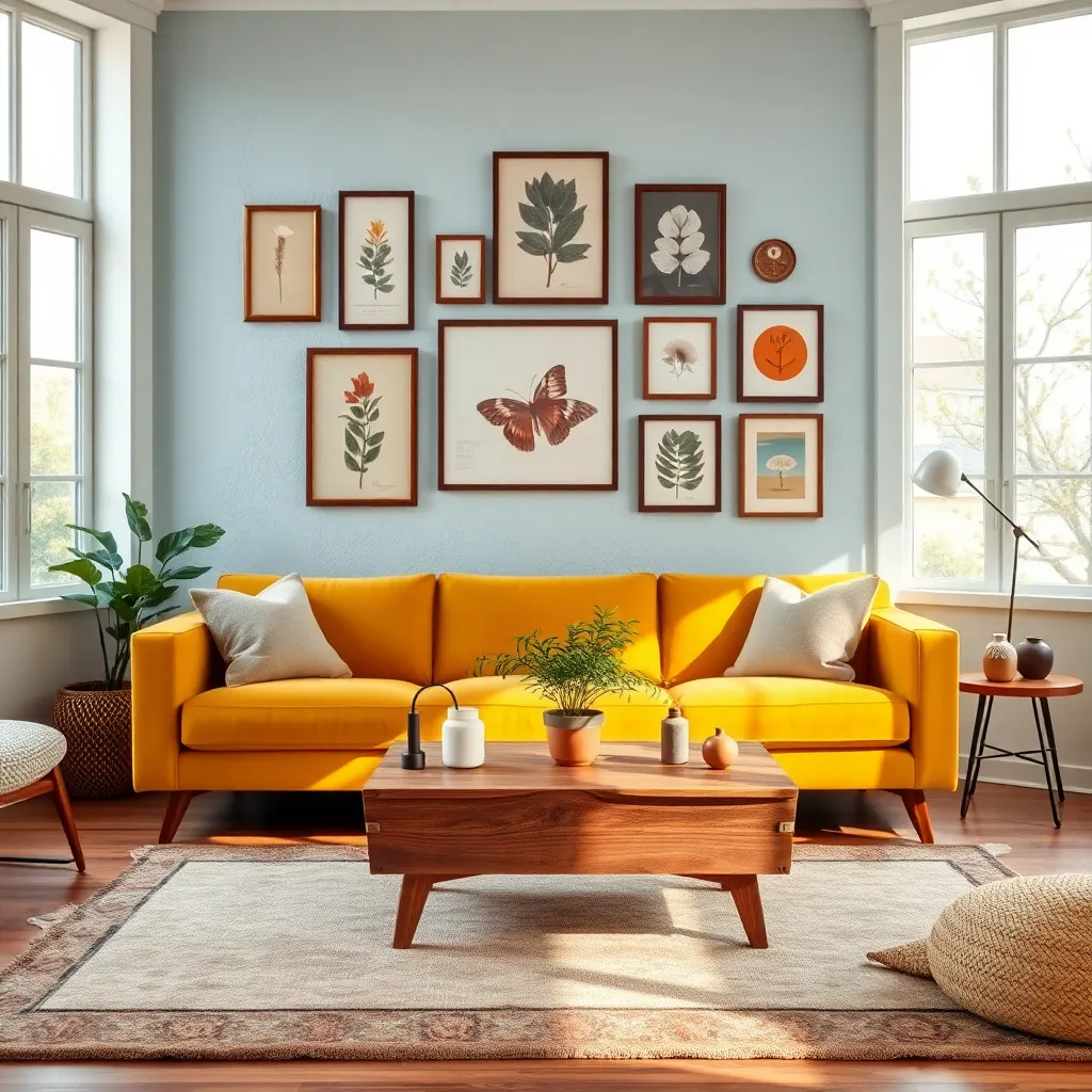 Displaying Nostalgic Wall Art