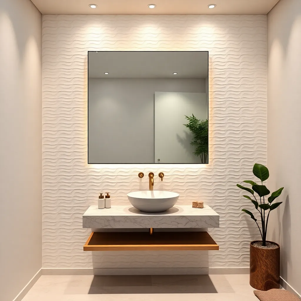 Interactive Smart Mirrors in Bathrooms