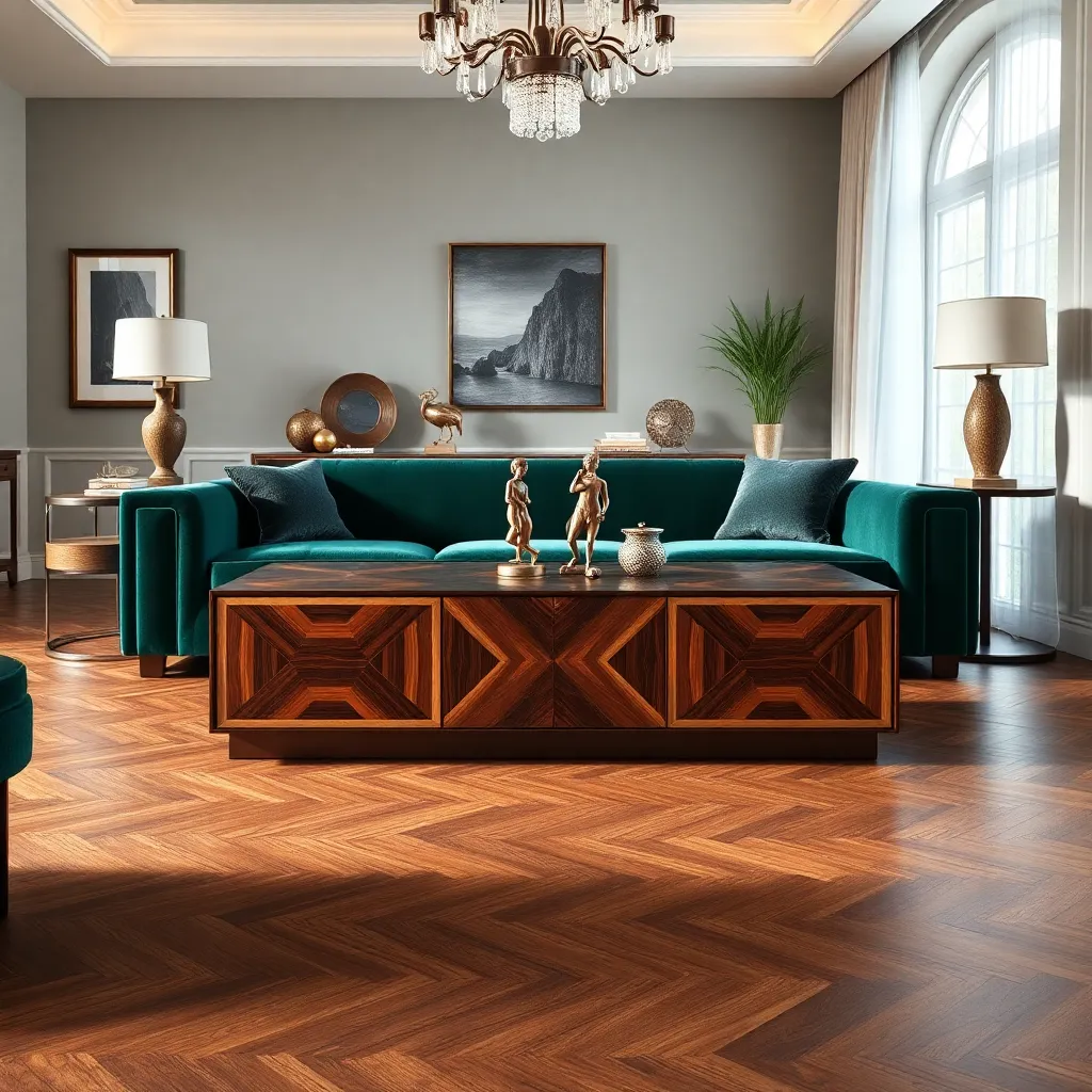 Feature Intricate Wood Inlays