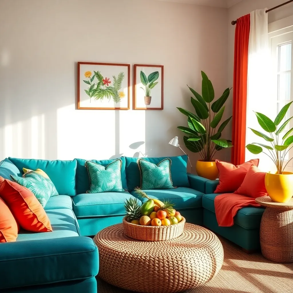 Choosing Vibrant Tropical Colors