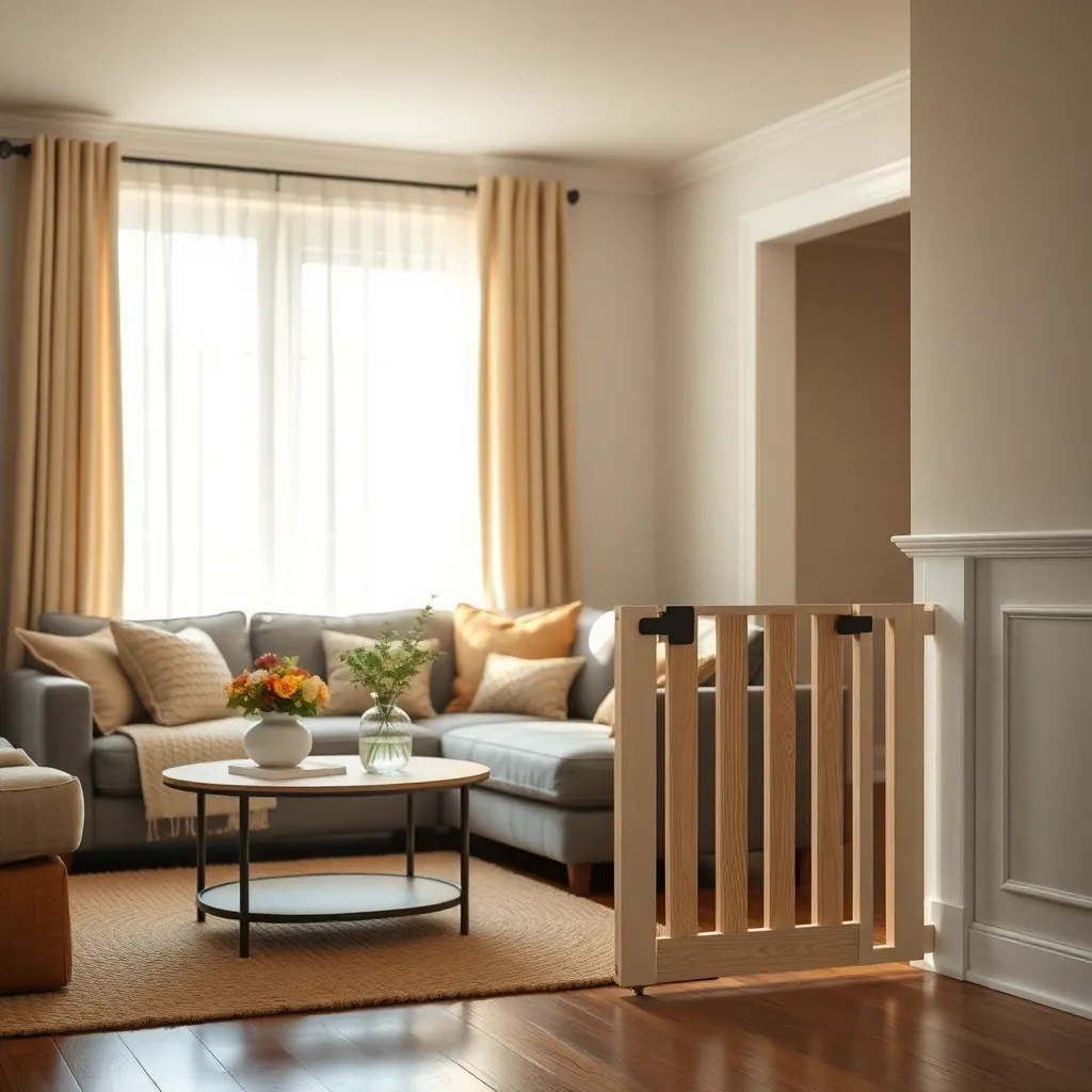 Integrating Pet Gates with Style