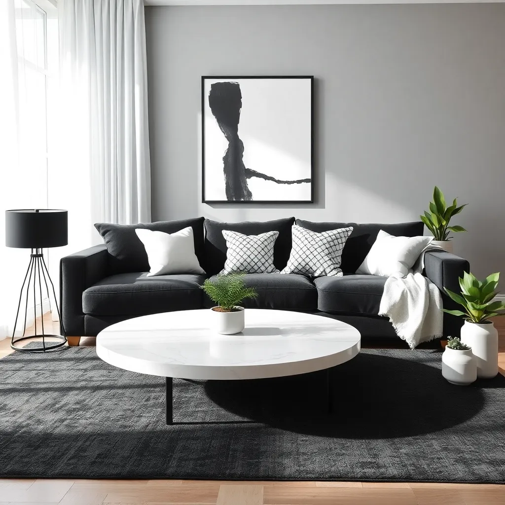 Timeless Black and White Palettes