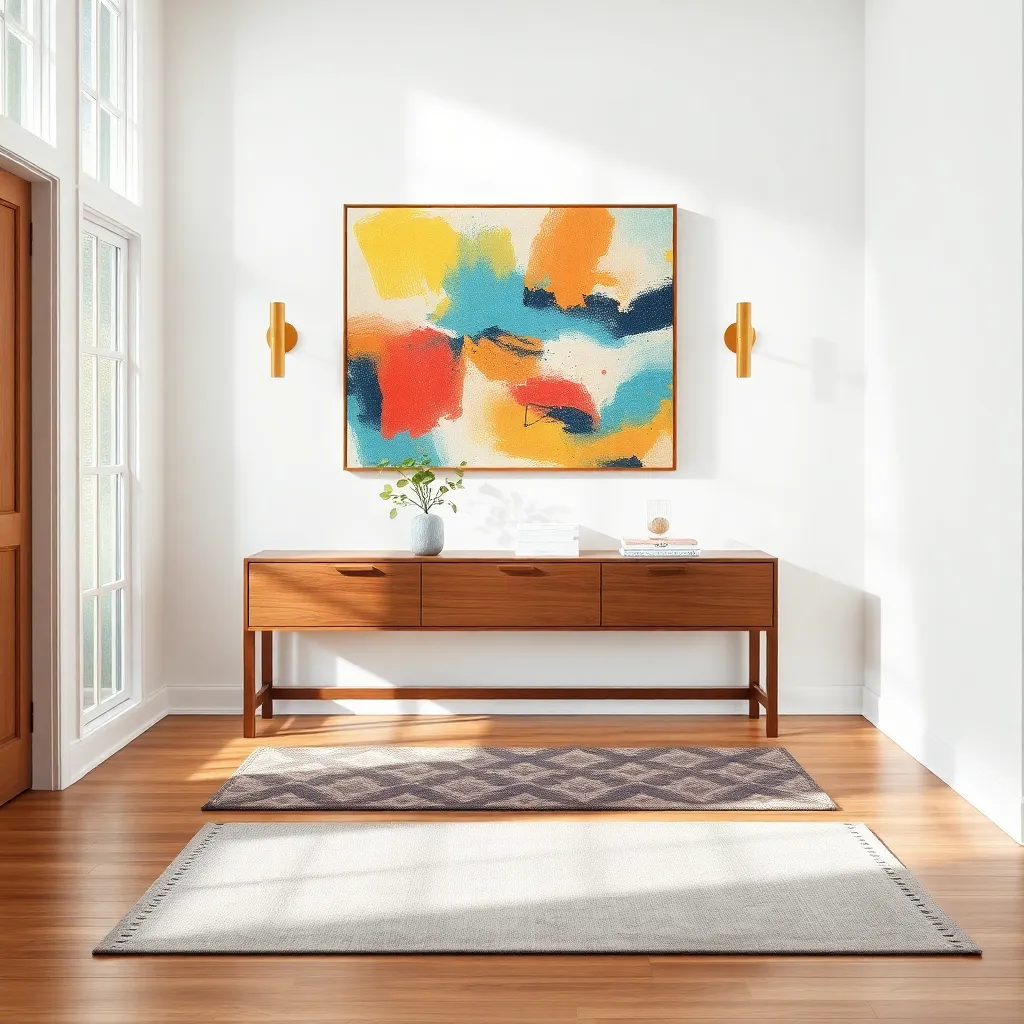 Inviting with Artistic Wall Decor
