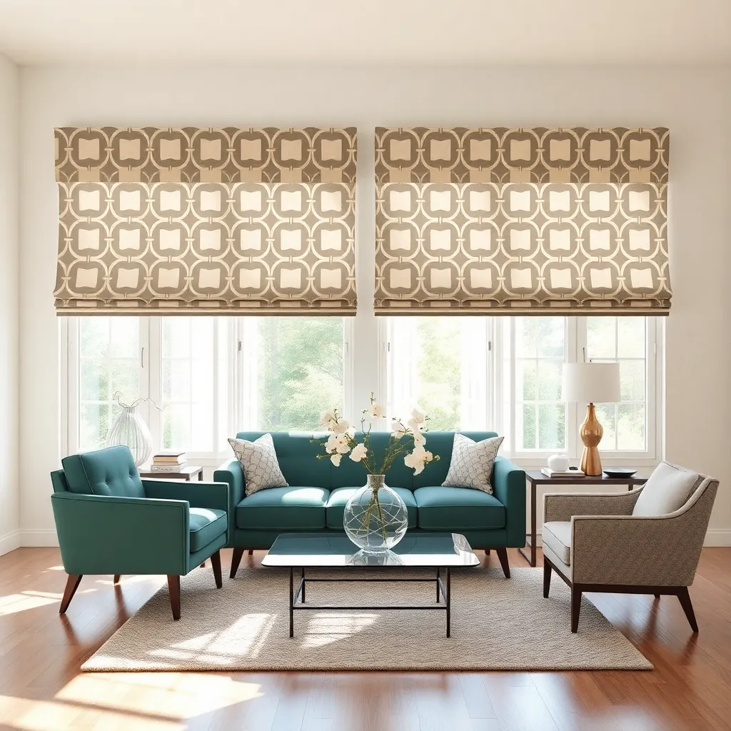 Geometric Patterned Valances (Modern Edge)