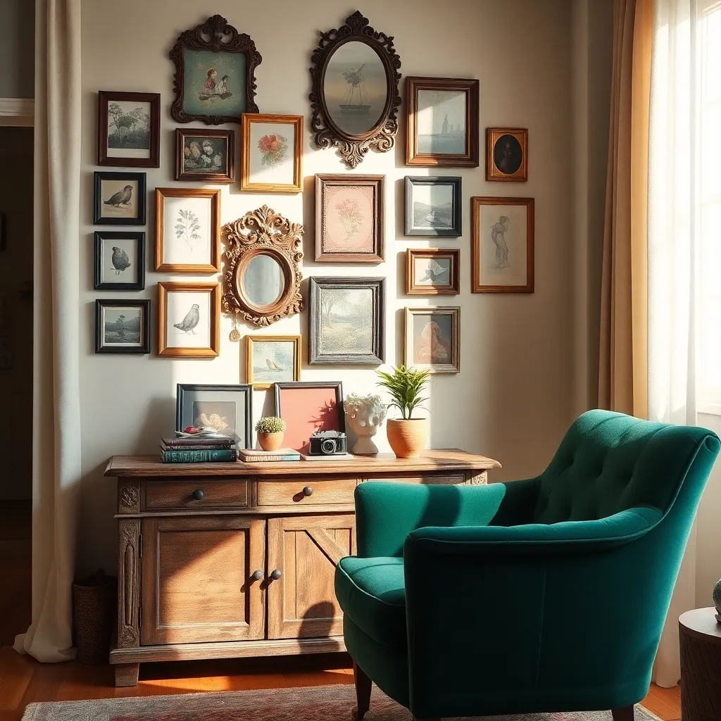 Curating a Vintage Gallery Wall